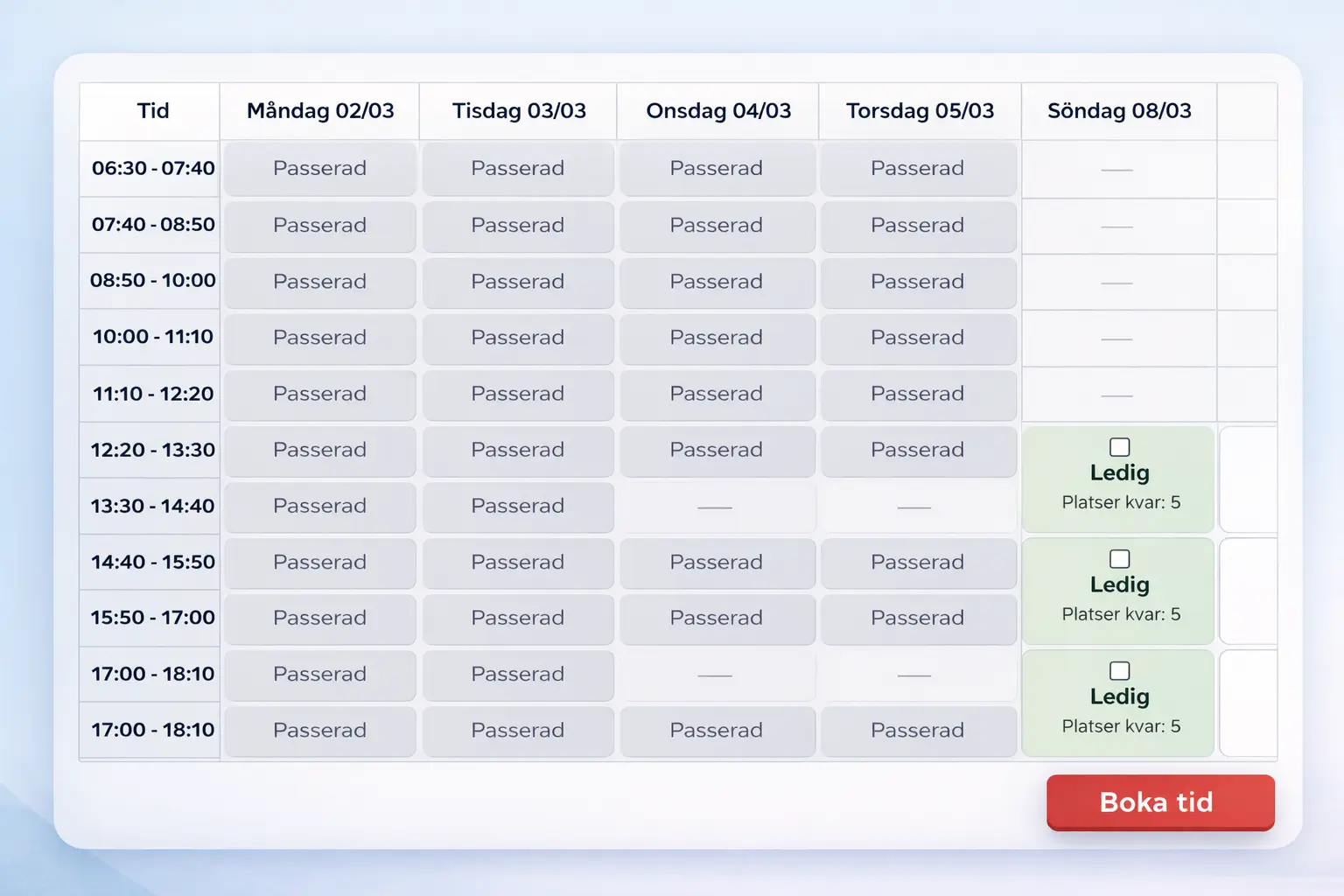 Bokningssystem för Trafikskola i WordPress och WooCommerce