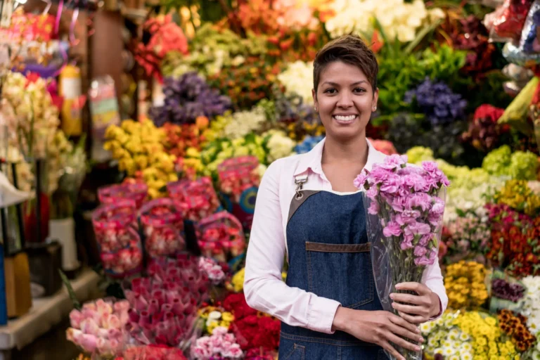 skapa en hemsida till en Florist