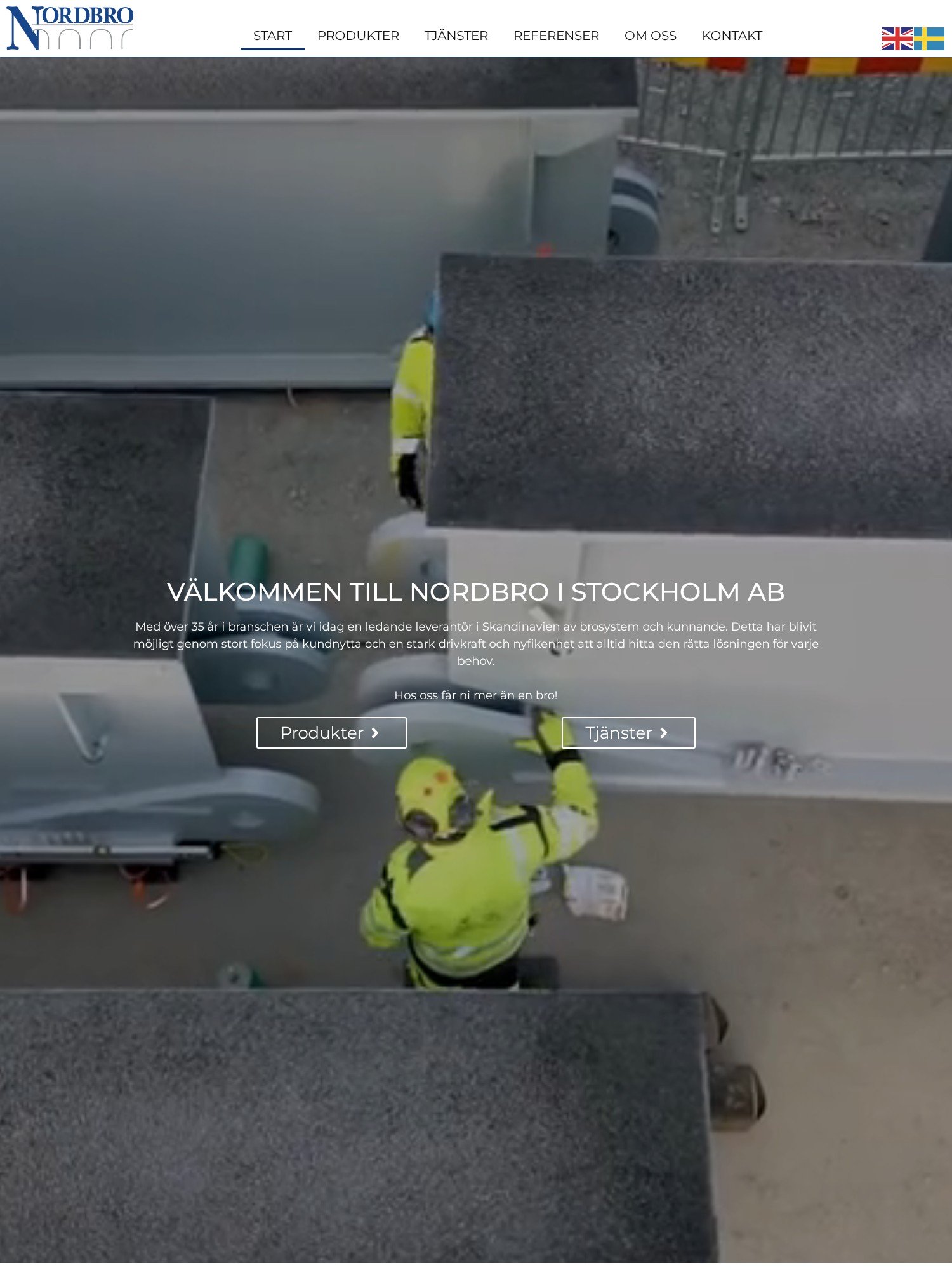 Start NORDBRO I STOCKHOLM AB Interwebsite Webbyrå