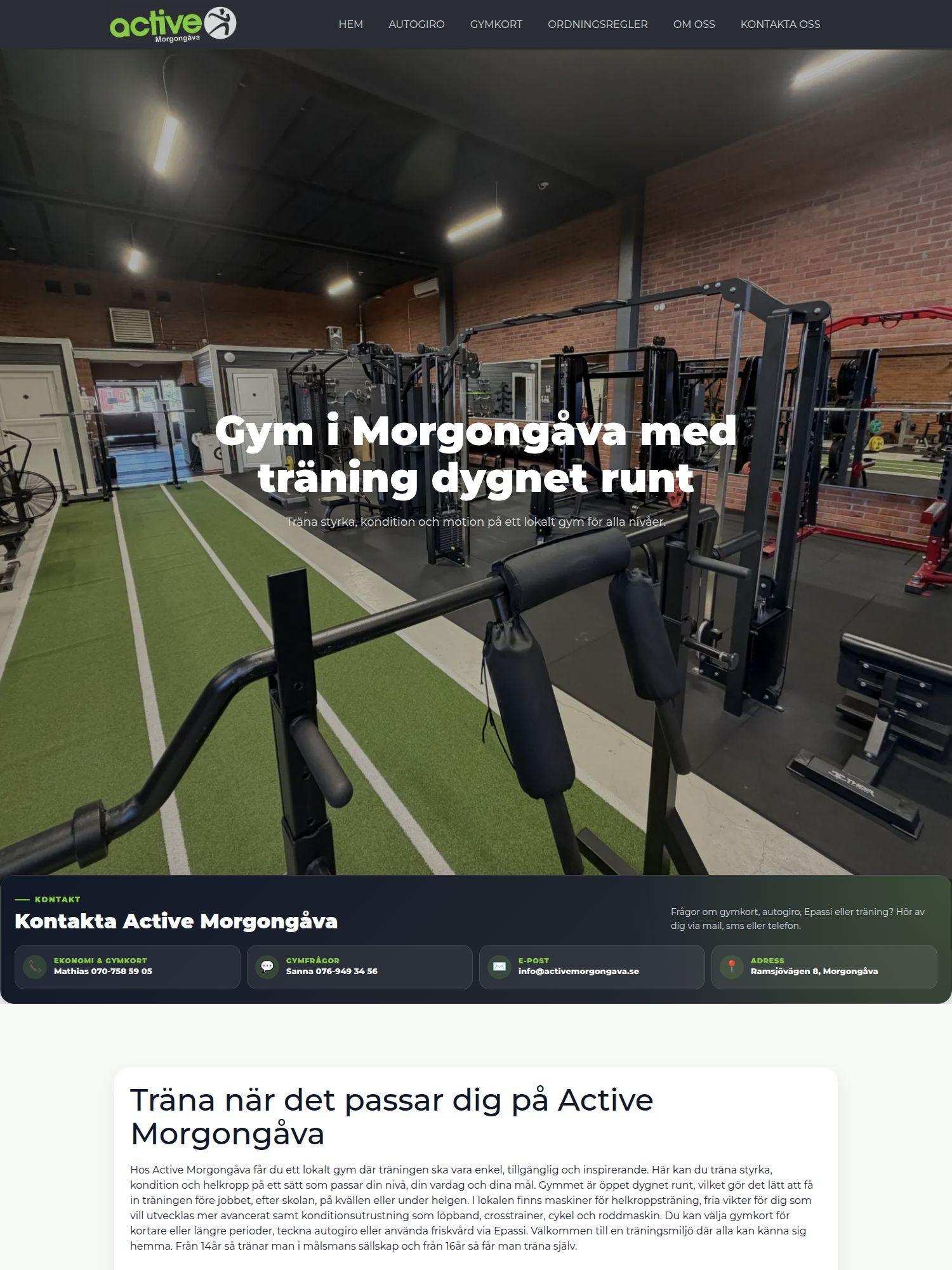 activemorgongava se 20260815 113128 Interwebsite Webbyrå