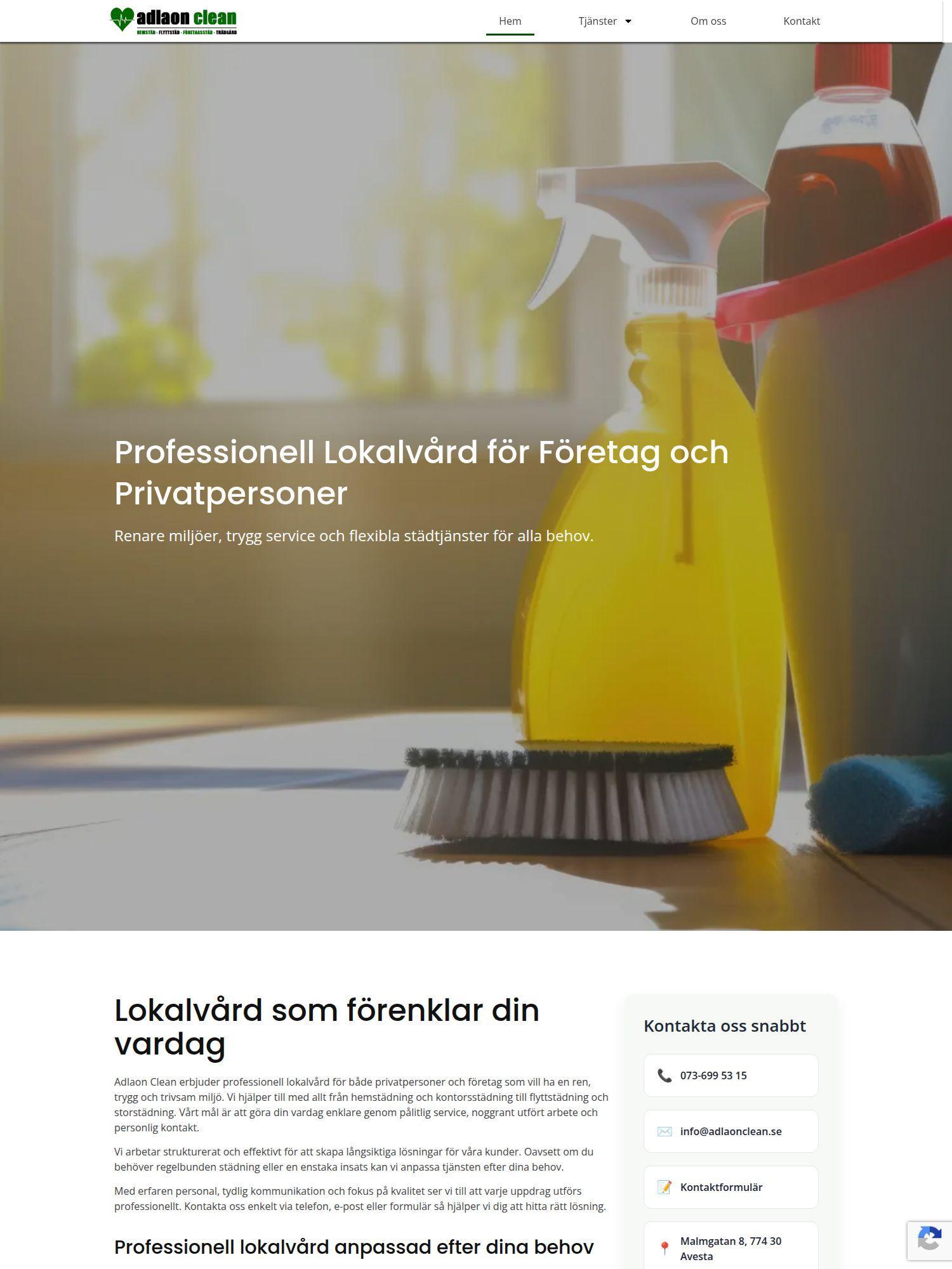 adlaonclean se 20260410 124805 Interwebsite Webbyrå