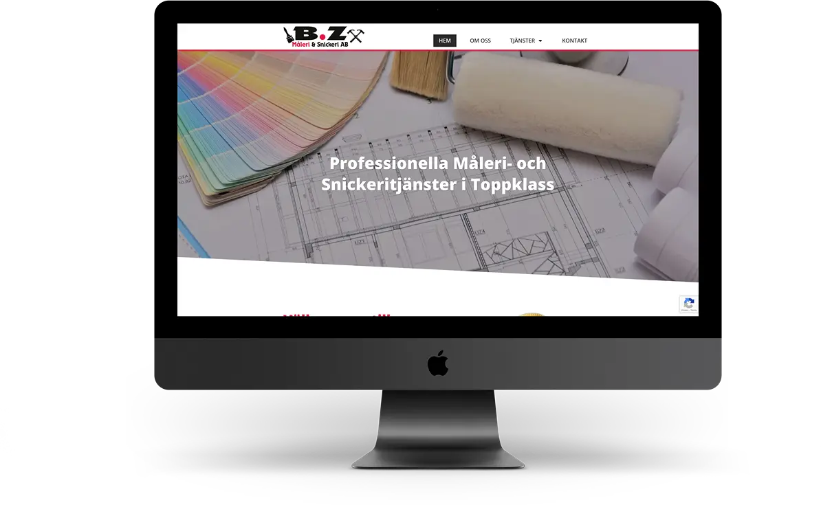 bz maleri.se Interwebsite Webbyrå