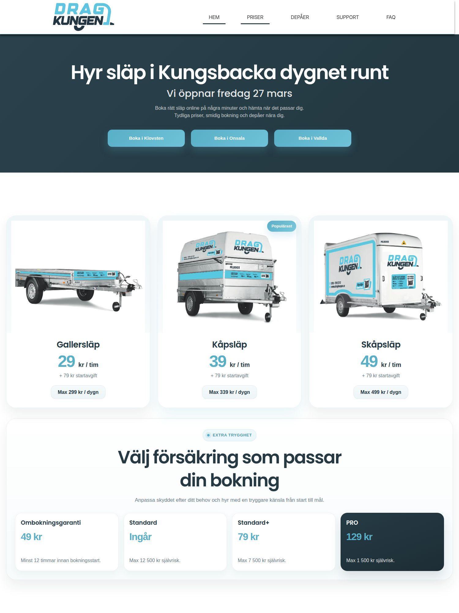 dragkungen se 20260410 125156 Interwebsite Webbyrå