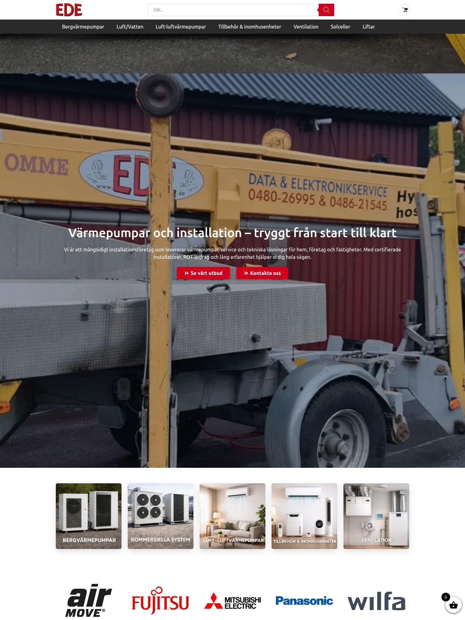 ede.se Interwebsite Webbyrå