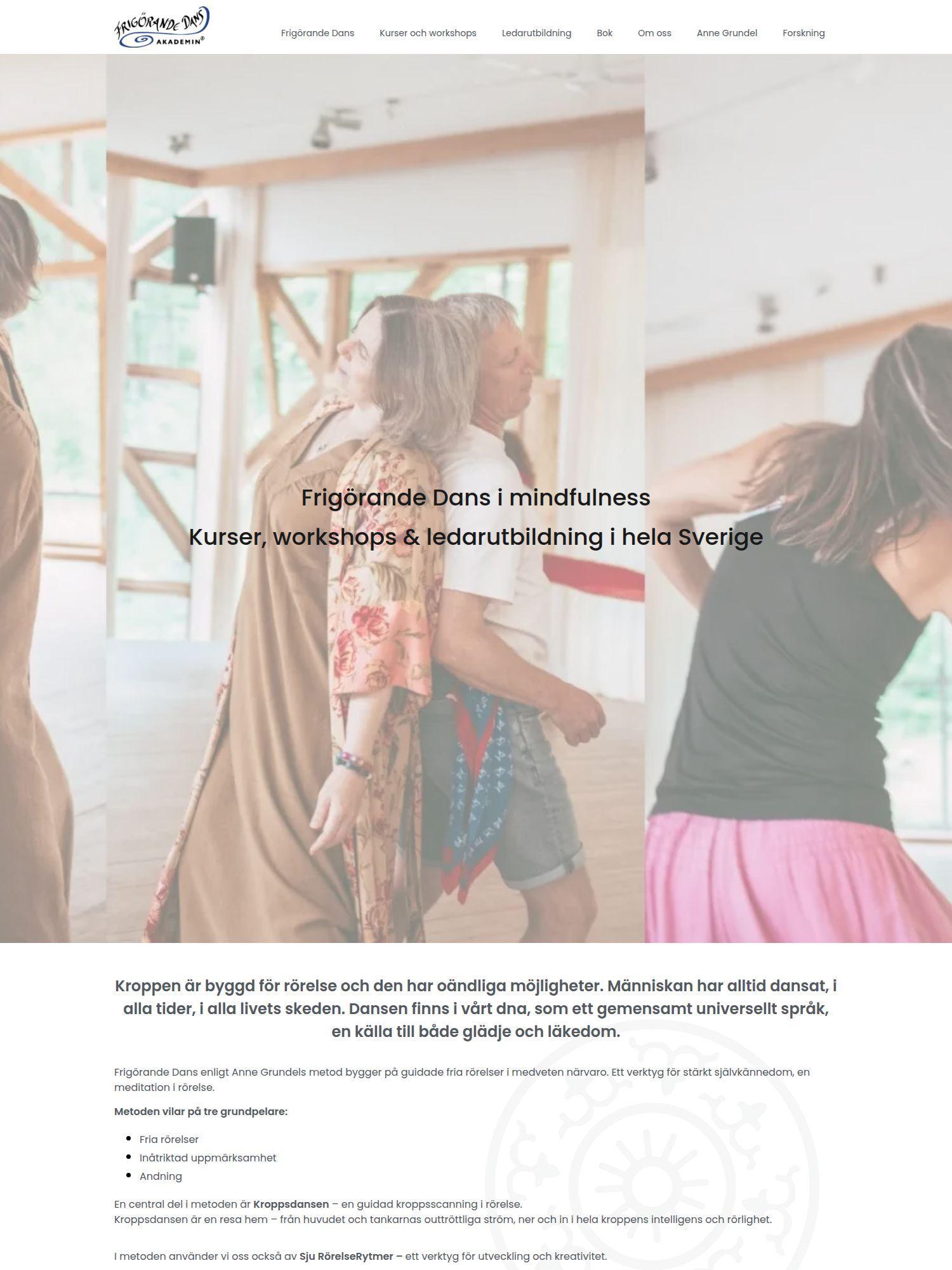 fridans.nu Interwebsite Webbyrå