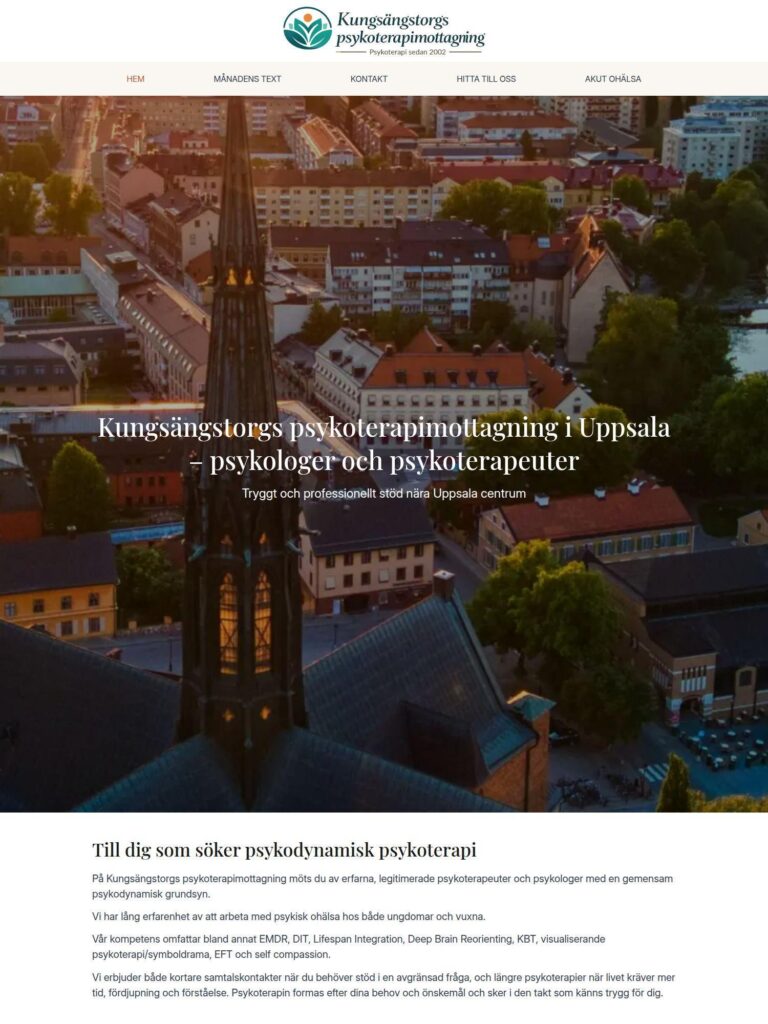kungsangstorgspsykoterapi se Interwebsite Webbyrå