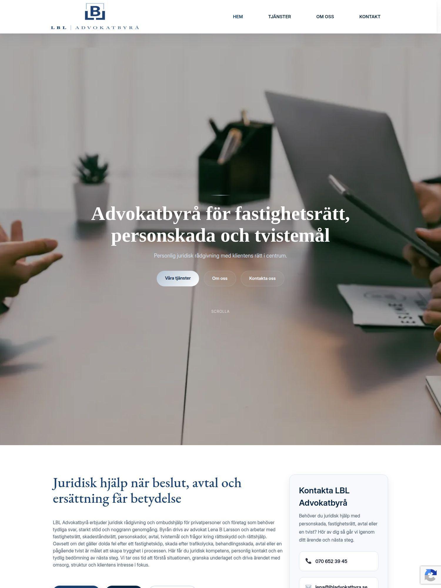 lbladvokatbyra se 20260724 115733 Interwebsite Webbyrå