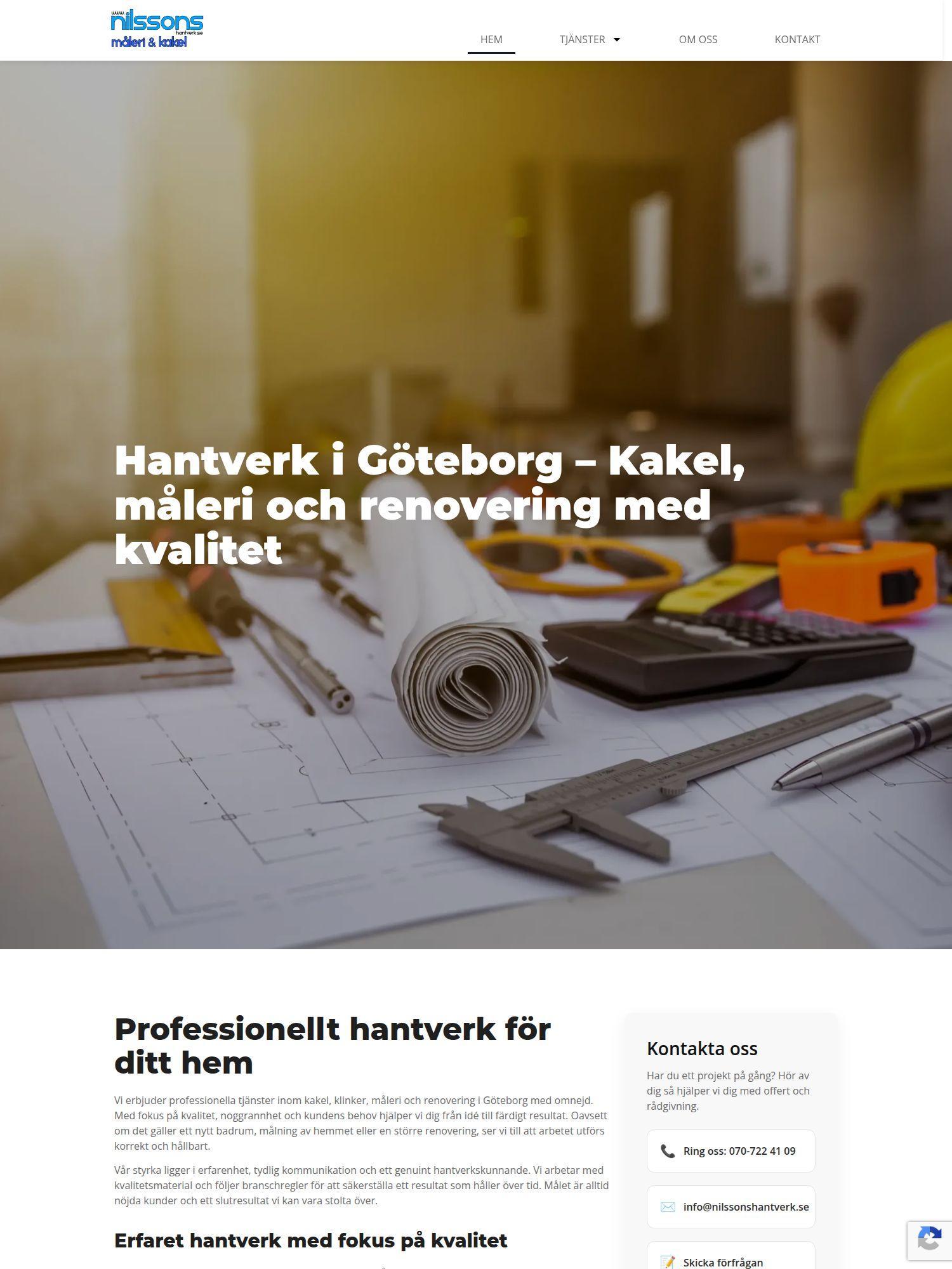 nilssonshantverk se 20260429 065427 Interwebsite Webbyrå