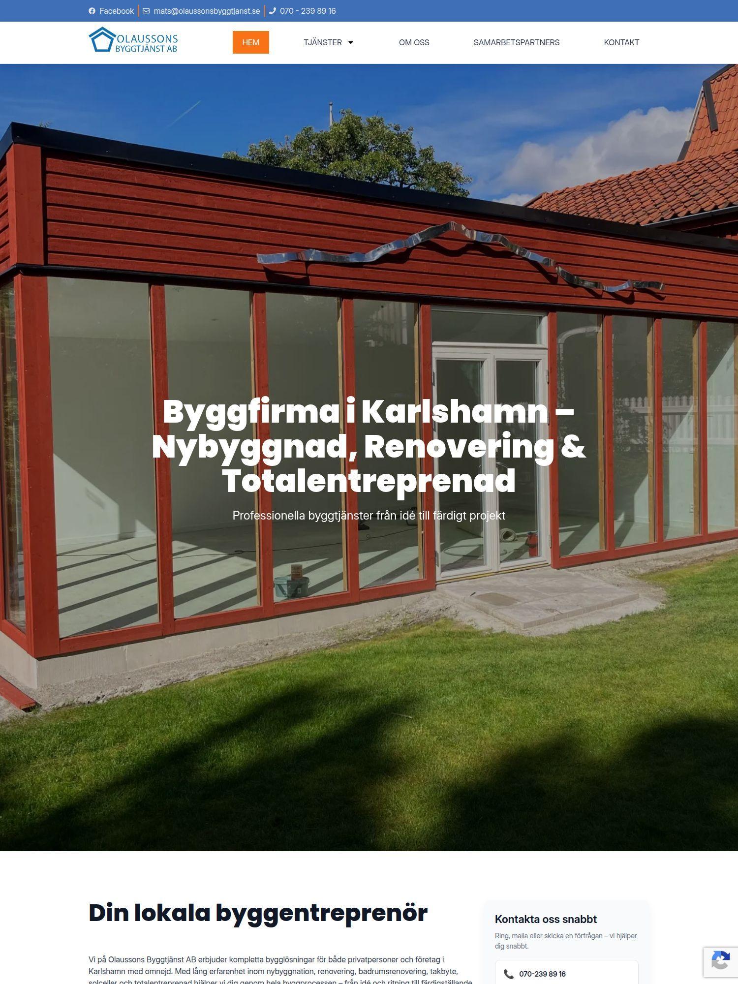 olaussonsbyggtjanst se 20260410 124248 Interwebsite Webbyrå