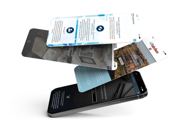 WordPress-projekt i mobilen