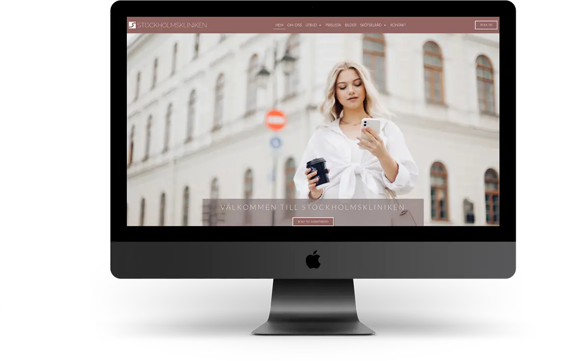 stockholmskliniken.se Interwebsite Webbyrå