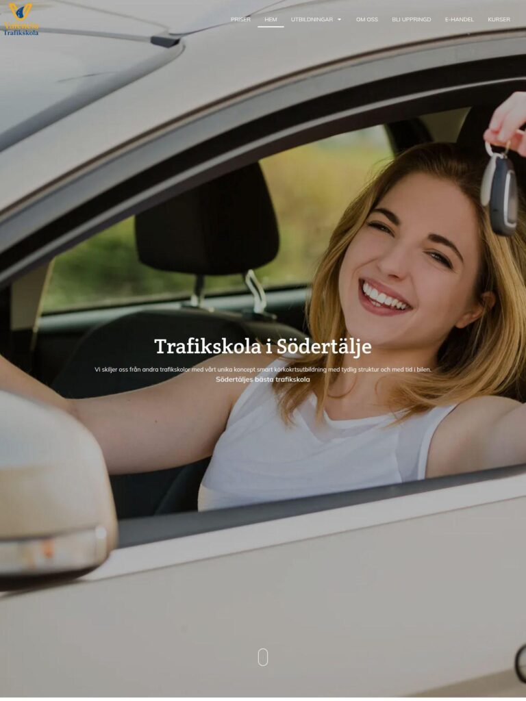 valencia trafikskola.se Interwebsite Webbyrå